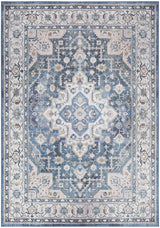 Nourison Vintage Home VNH04 Ivory Blue Bohemian Indoor Rug