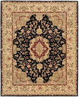 N N 2000 Black Traditional Indoor Rug