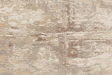 Frida Distressed Abstract Watercolor Rug, Latte Tan/Gray, 9ft x 12ft Area Rug - Modern Rug Importers