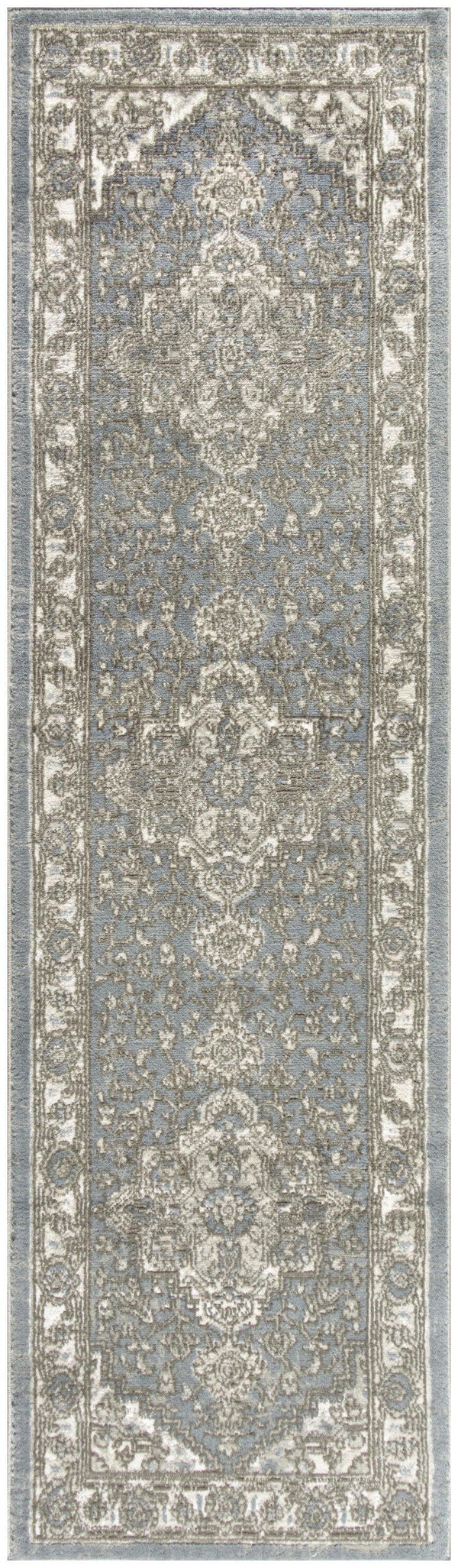 Nourison Quarry QUA05 Blue Vintage Indoor Rug