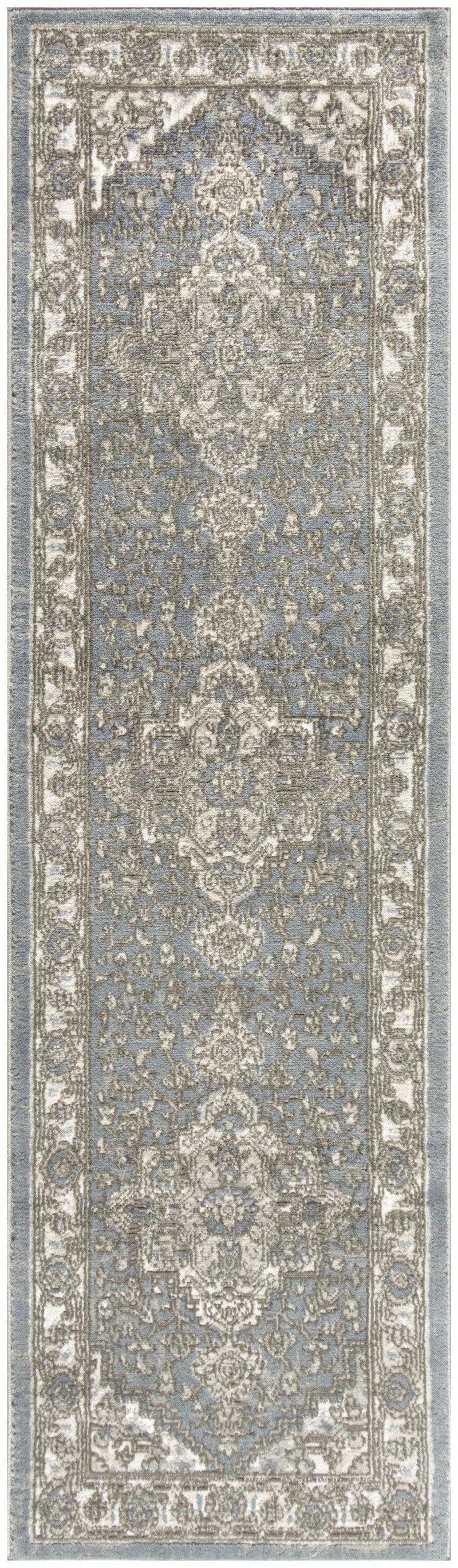 Nourison Quarry QUA05 Blue Vintage Indoor Rug