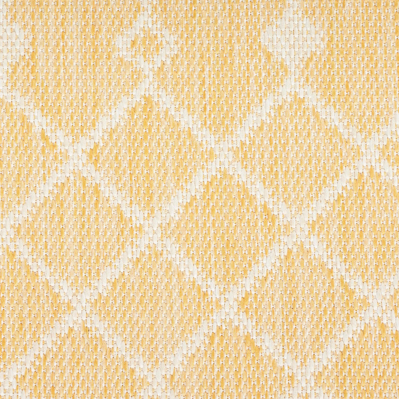 Nourison Positano POS02 Yellow Modern Rug