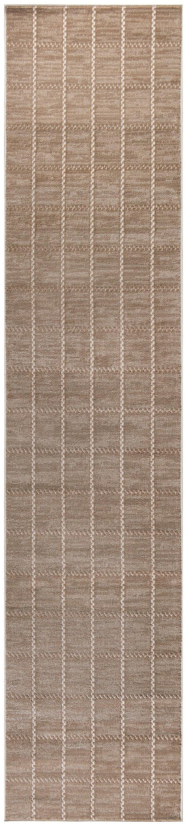 Nourison Serenity Home SRH05 Mocha Ivory Modern Indoor Rug