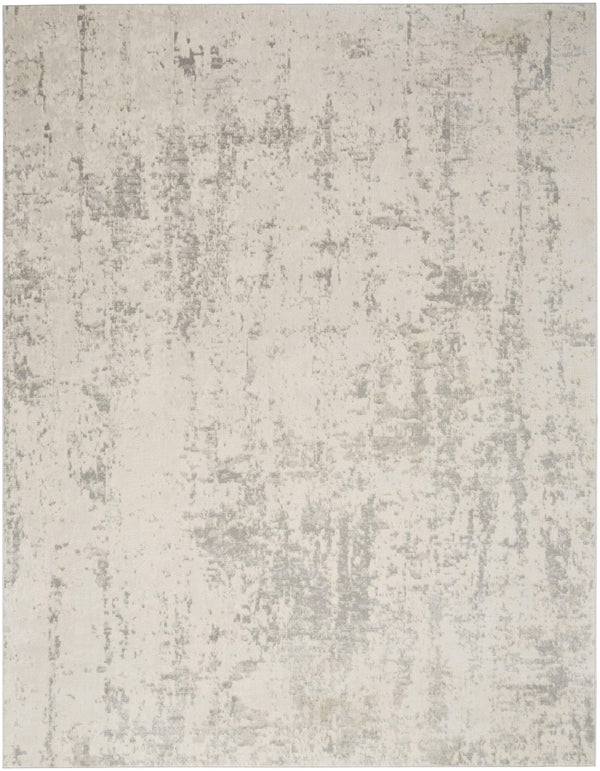 Nourison Quarry QUA01 Cream Grey Modern Indoor Rug