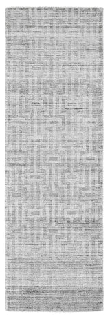 Gramercy Luxe Viscose Rug, High-low Pile, Light Silver Gray, 4ft x 6ft Area Rug - Modern Rug Importers