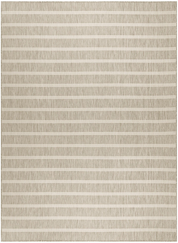 Nourison Positano POS03 Grey Ivory Modern Rug