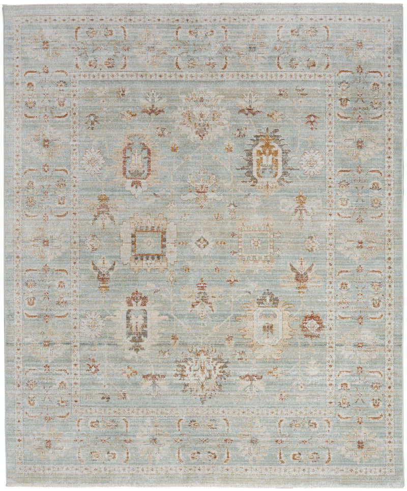 Nourison Oases OAE01 Mint Vintage Indoor Rug