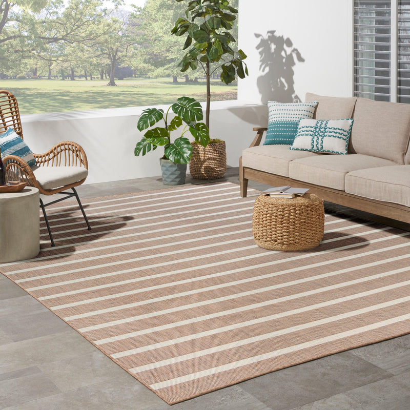 Nourison Positano POS03 Jute Ivory Modern Rug