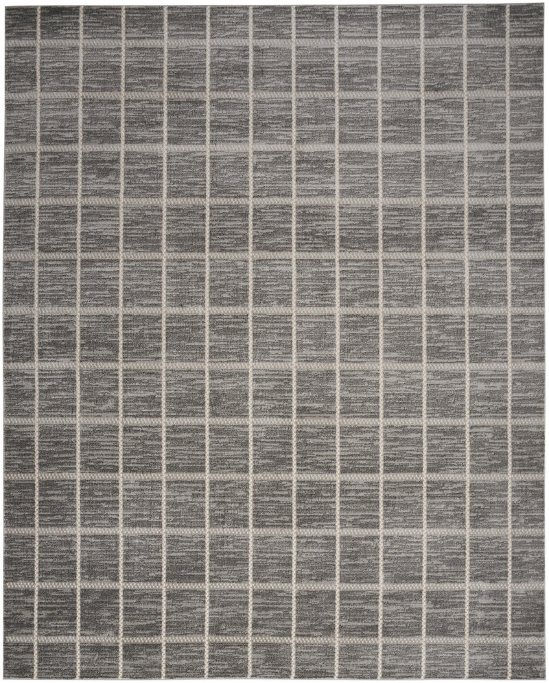 Nourison Serenity Home SRH05 Grey Ivory Modern Indoor Rug