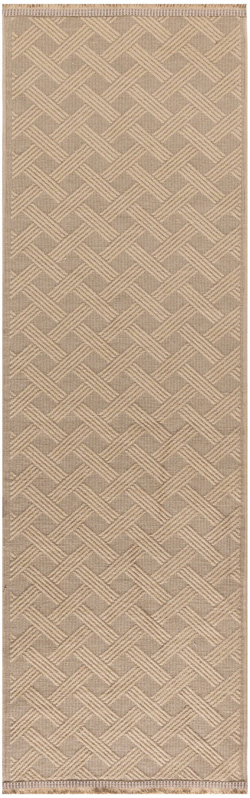 Nourison Washable Jute WSJ02 Natural Modern Indoor Rug