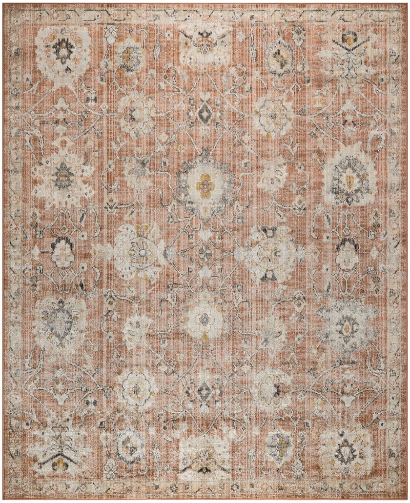 Nourison Oushak Home OUS01 Rust Vintage Indoor Rug