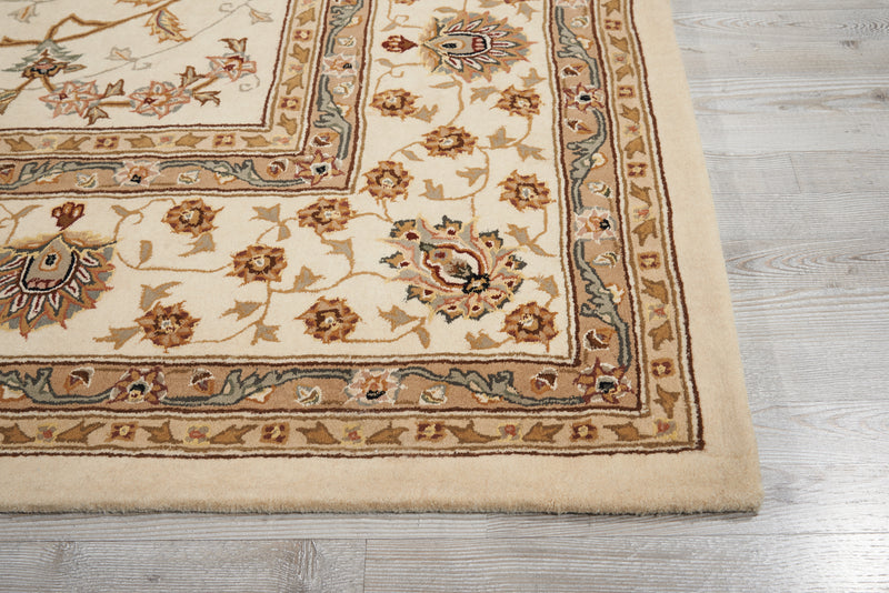 N N 2000 Ivory Traditional Indoor Rug