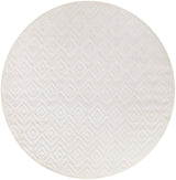 Nourison Versatile NRV01 Ivory White Modern Rug