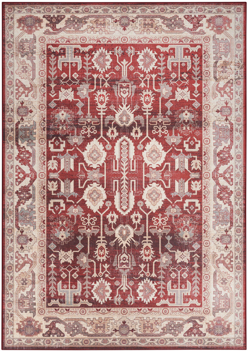 Nourison Vintage Home VNH02 Red Bohemian Indoor Rug