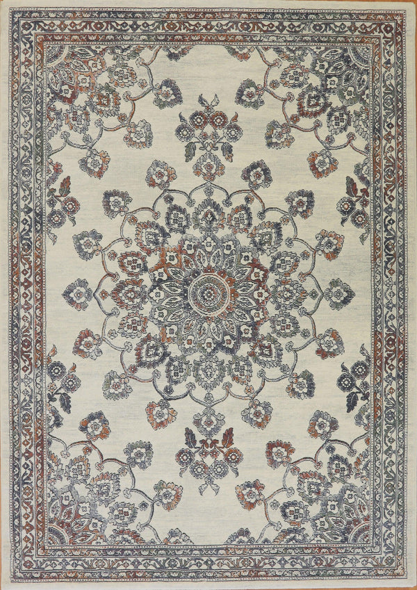 IMPERIAL 63420-7626 IVORY/MULTI - Modern Rug Importers