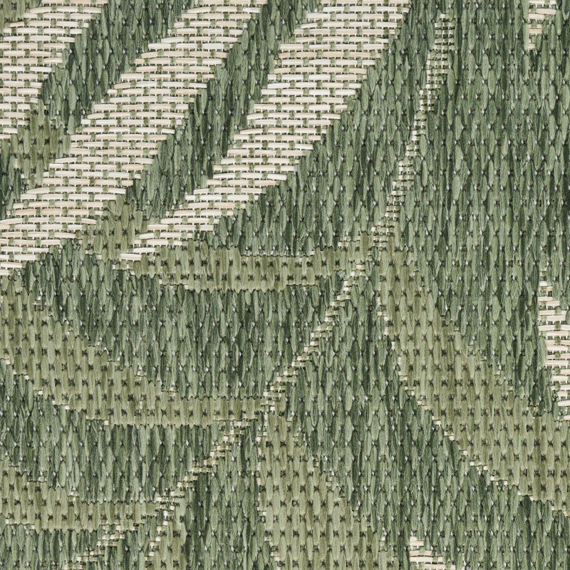 Nourison Garden Oasis GOA01 Green Ivory Outdoor Rug