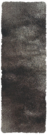 Indochine Plush Shag, Metallic Sheen, Gray/Silver Mink, 7ft-6in x 9ft-6in Area Rug - Modern Rug Importers