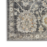 Nourison Oushak Home OUS01 Charcoal Vintage Indoor Rug