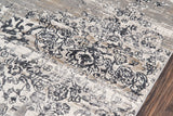 Juliet Grey Distressed Design Runner Rug - Modern Rug Importers