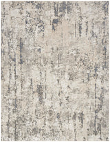 Nourison Quarry QUA01 Ivory Blue Grey Modern Indoor Rug