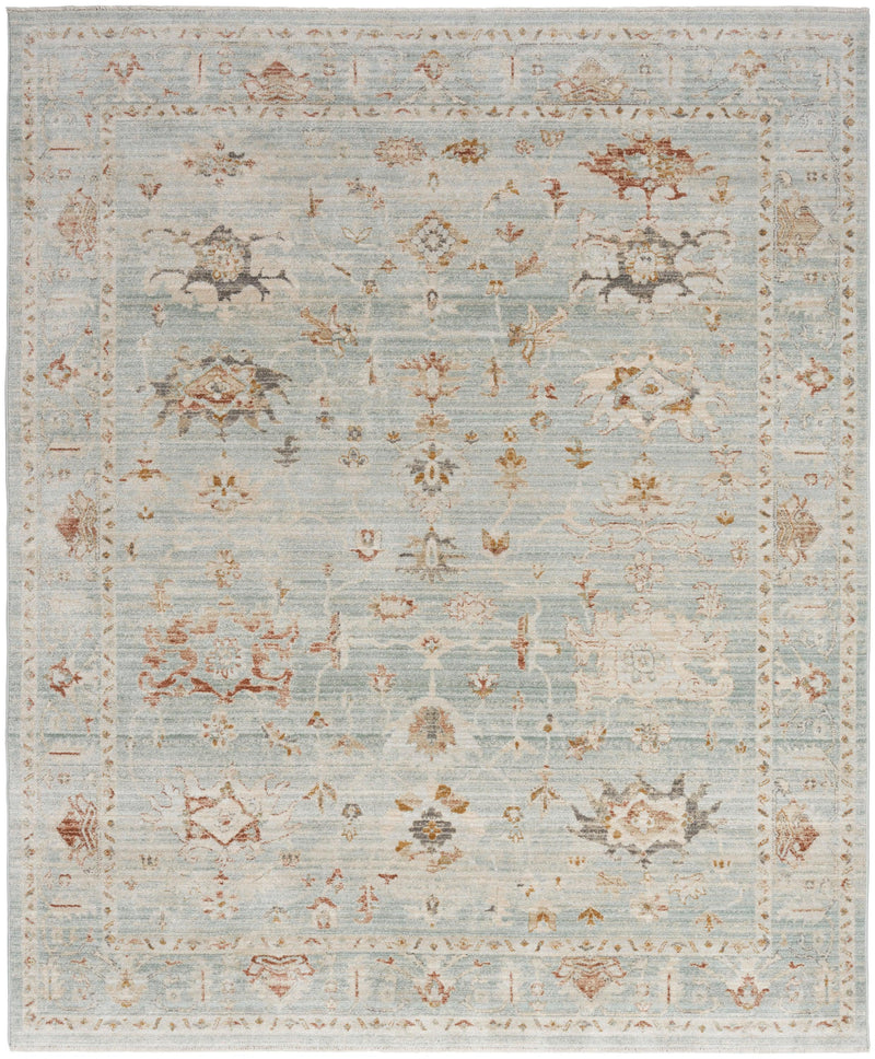 Nourison Oases OAE02 Light Blue Vintage Indoor Rug