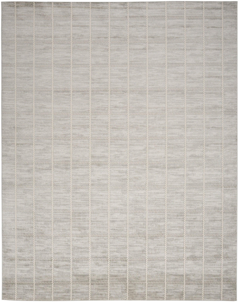 Nourison Serenity Home SRH05 Light Grey Modern Indoor Rug