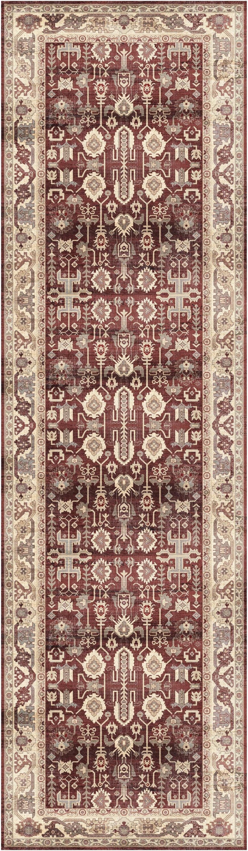 Nourison Vintage Home VNH02 Red Bohemian Indoor Rug