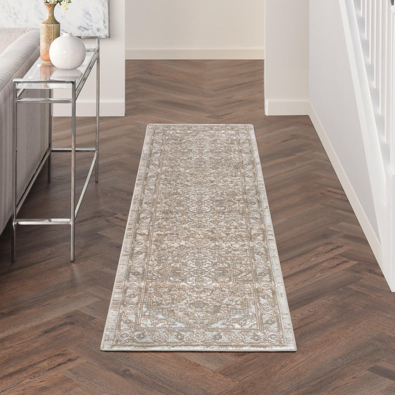 Nourison Quarry QUA05 Beige Vintage Indoor Rug