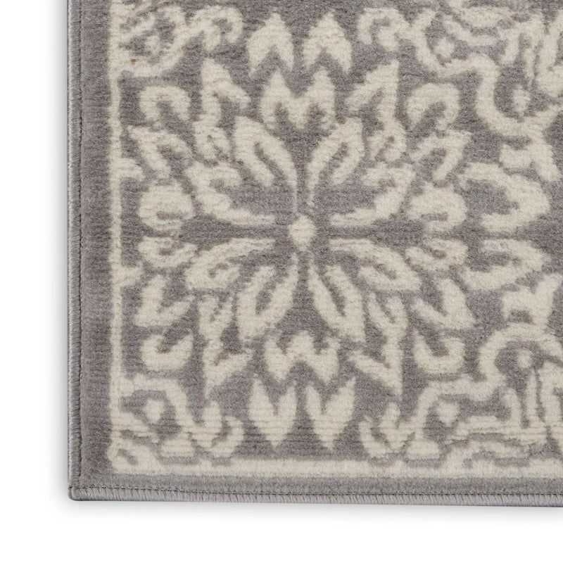 Nourison Jubilant JUB06 Ivory Grey Farmhouse Indoor Rug