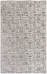 Nourison Serenity Home SRH04 Grey Ivory Modern Indoor Rug