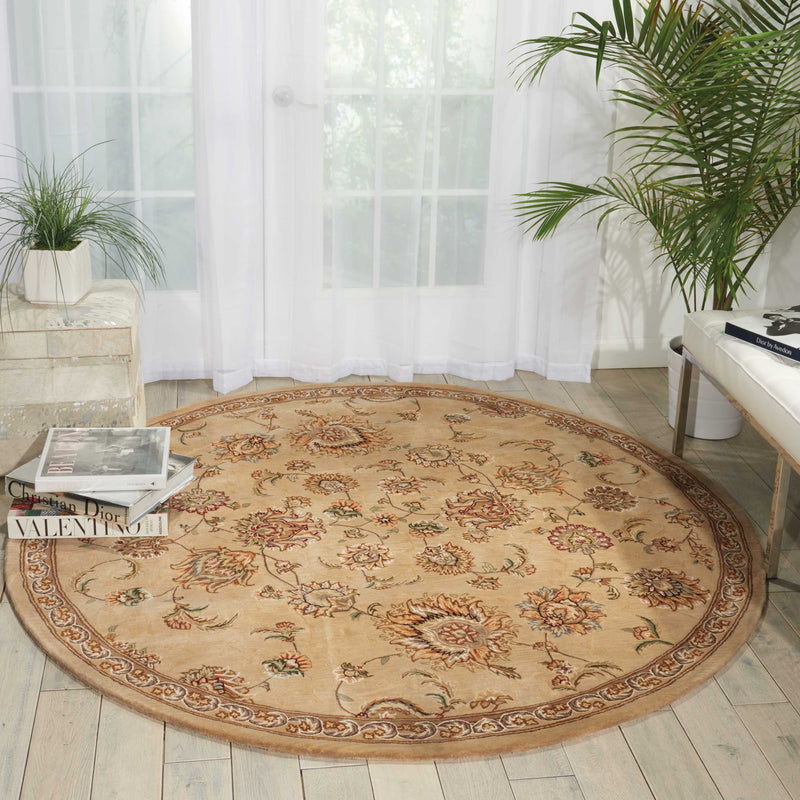 N N 2000 Beige Traditional Indoor Rug