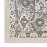 Nourison Quarry QUA05 Ivory Blue Vintage Indoor Rug