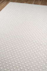 Langdon Grey Windsor Hand Woven Diamond, Dots Area Rug - Modern Rug Importers