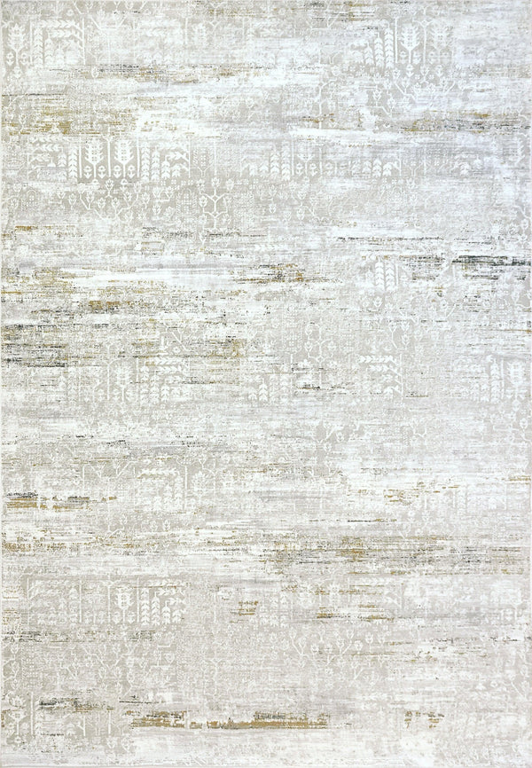 LEDA 9873-109 IVORY GREY - Modern Rug Importers