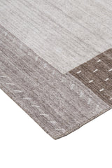 Legacy Contemporary Gebbah Rug, Light Gray/Warm Gray, 5ft-6in x 8ft-6in Area Rug - Modern Rug Importers