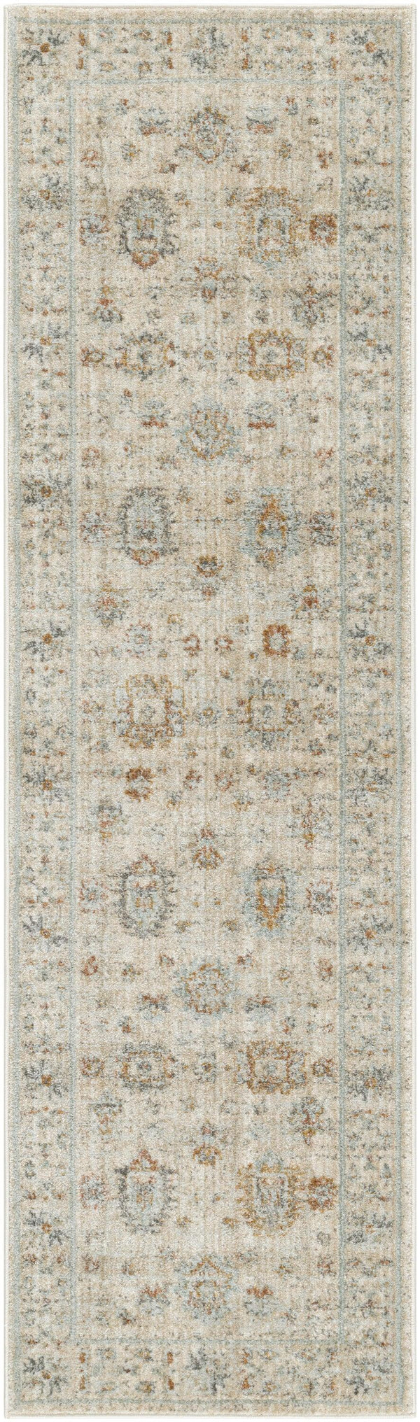 Nourison Oases OAE01 Ivory Beige Vintage Indoor Rug