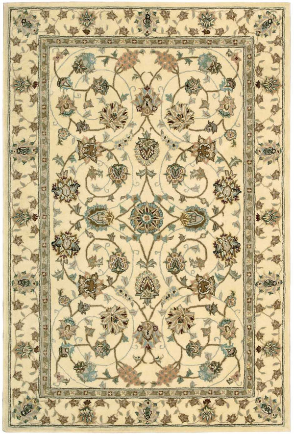 N N 2000 Ivory Traditional Indoor Rug