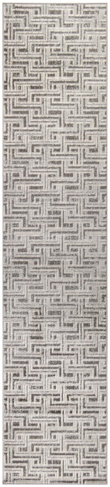 Nourison Serenity Home SRH04 Grey Ivory Modern Indoor Rug