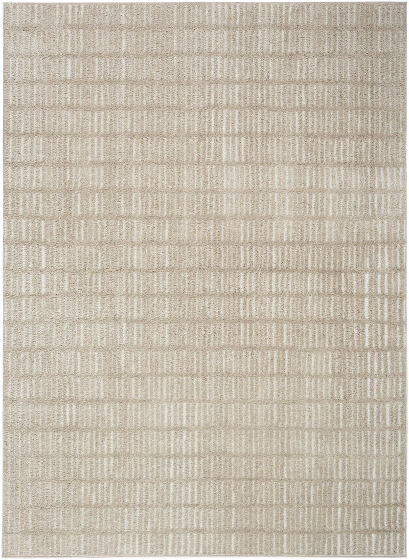 Nourison Modern Comfort MNC03 Grey Ivory Scandinavian Indoor Rug