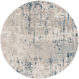 Nourison Quarry QUA01 Ivory Grey Blue Modern Indoor Rug