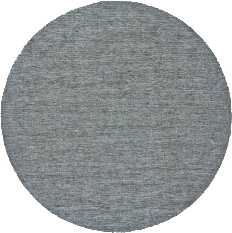 Luna Hand Woven Marled Wool Rug, Dusty Blue, 9ft-6in x 13ft-6in Area Rug - Modern Rug Importers