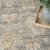 Nourison Oases OAE01 Grey Vintage Indoor Rug