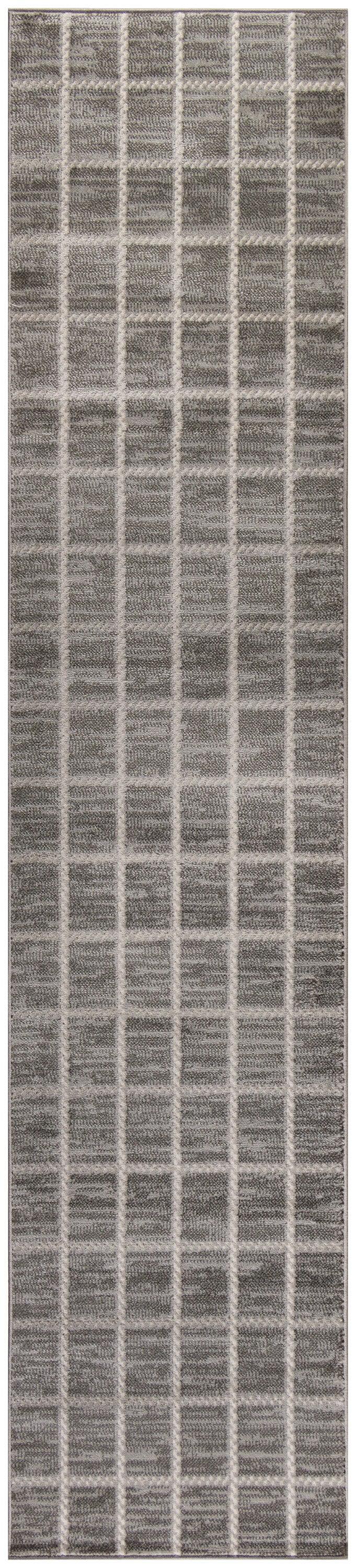 Nourison Serenity Home SRH05 Grey Ivory Modern Indoor Rug