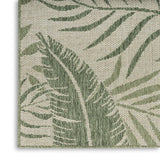 Nourison Garden Oasis GOA02 Ivory Green Outdoor Rug