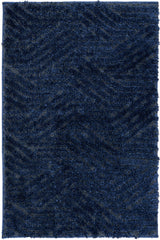 Calvin Klein SFC01 Surfaces Navy Shag Indoor Rug