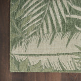 Nourison Garden Oasis GOA02 Green Ivory Outdoor Rug