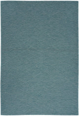 Nourison Washable Solutions WSL01 Aqua Modern Rug