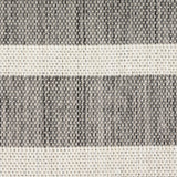 Nourison Positano POS03 Charcoal Ivory Modern Rug