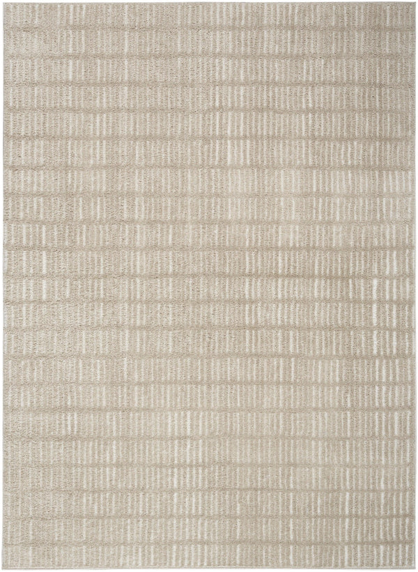 Nourison Modern Comfort MNC03 Grey Ivory Scandinavian Indoor Rug