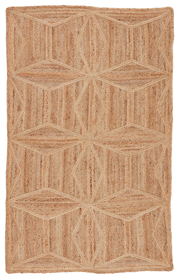 NAT23 Naturals Tobago - Jaipur Living Abel Natural Geometric Area Rug - Modern Rug Importers